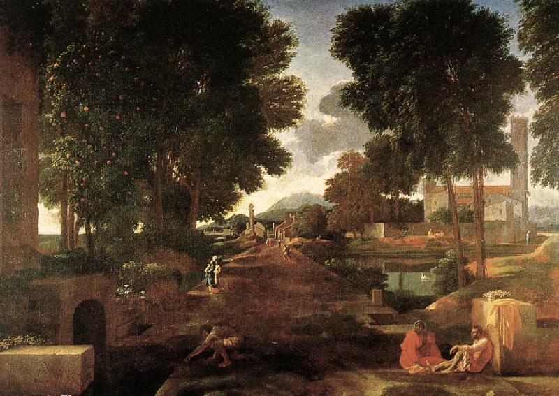  A Roman Road 1648 Oil on canvas